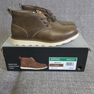 Buffalo David Bitton Metcalf Men's Chukka Boots Brown. US 9.5 New In Box.